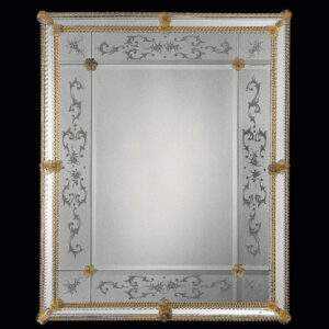 Gold Rope Venetian Mirror