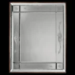 Silver Engraved Venetian Mirror