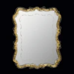 Gold Scalloped Venetian Mirror