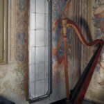 Antiqued Tall Venetian Panel Mirror
