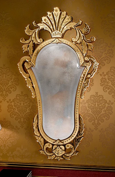 Gold Baroque Venetian Mirror