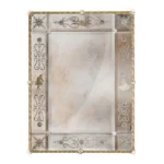 Antiqued Storybook Venetian Mirror