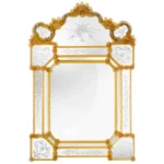 Amber Gold Venetian Mirror