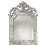 LOUIS XIV Crystal Venetian Mirror